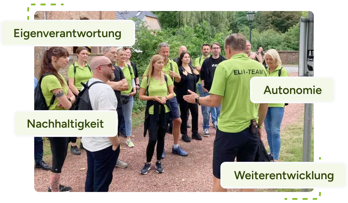 Team von ELN Systems im gemeinsamen Austausch
